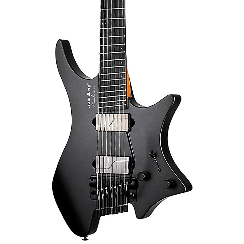 strandberg Boden Metal NX 6 Tremolo Electric Guitar Black Granite