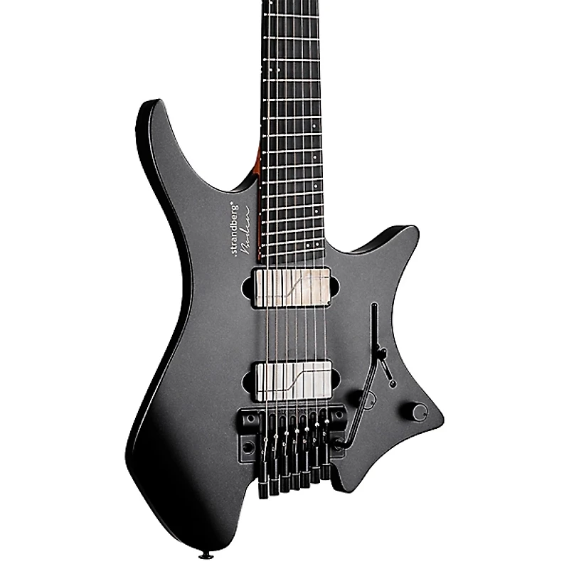 strandberg Boden Metal NX 7 Tremolo Electric Guitar Black Granite