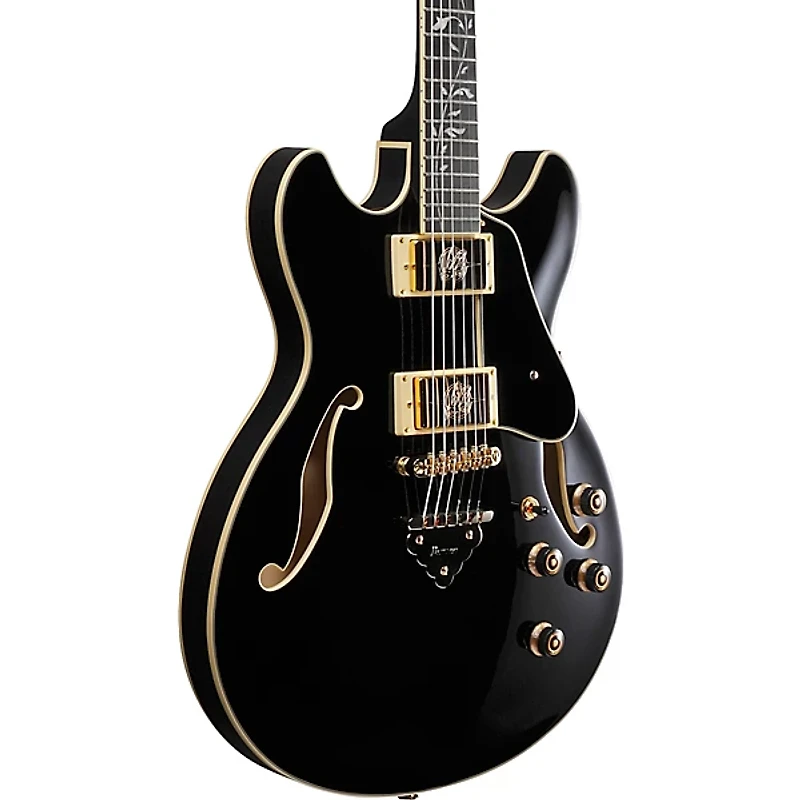 Ibanez AS93SP Artcore Expressionist 6-String Electric Guitar Black