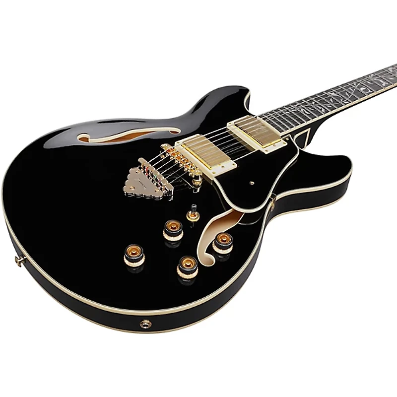 Ibanez AS93SP Artcore Expressionist 6-String Electric Guitar Black