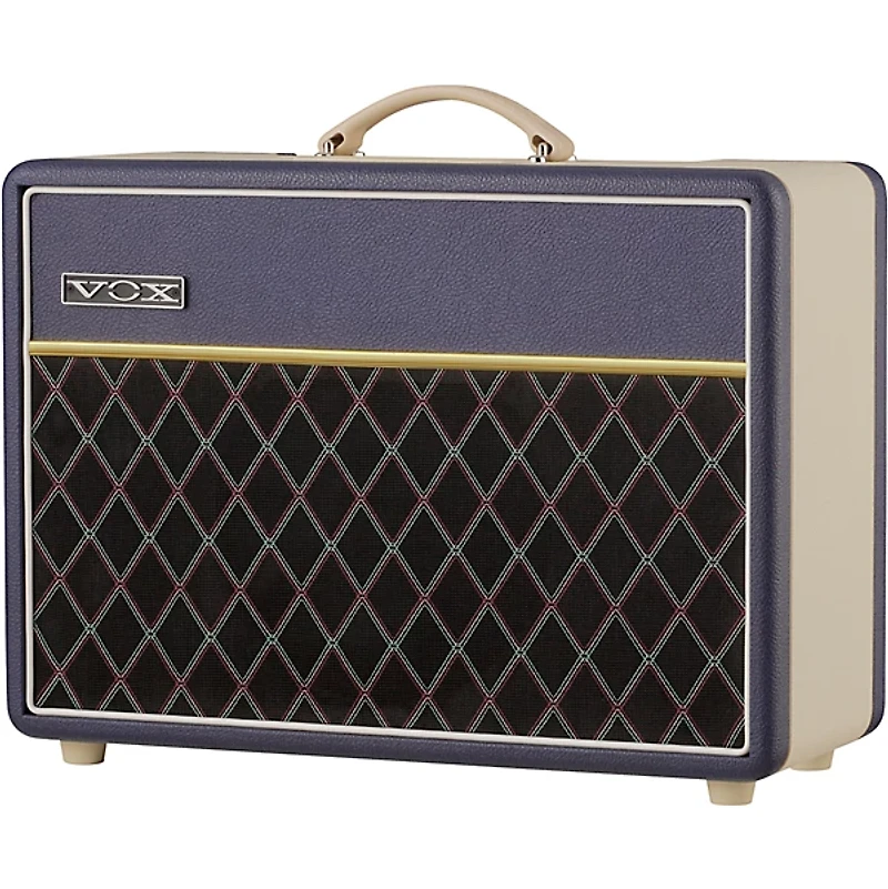 VOX AC10 Custom 10W 1x10 Limited-Edition Tube Guitar Combo Amp Blue/Cream