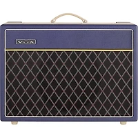 VOX AC15 Custom 15W 1x12 Limited-Edition Tube Guitar Combo Amp Blue/Cream
