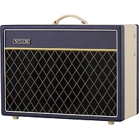 VOX AC15 Custom 15W 1x12 Limited-Edition Tube Guitar Combo Amp Blue/Cream