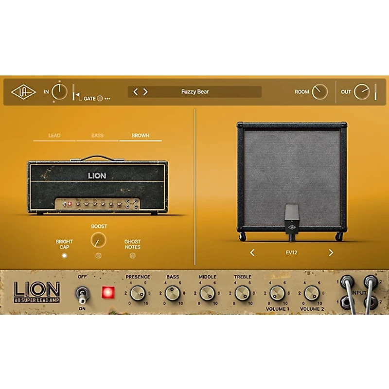 Universal Audio UAD Lion '68 Super Lead Amp Plug-in