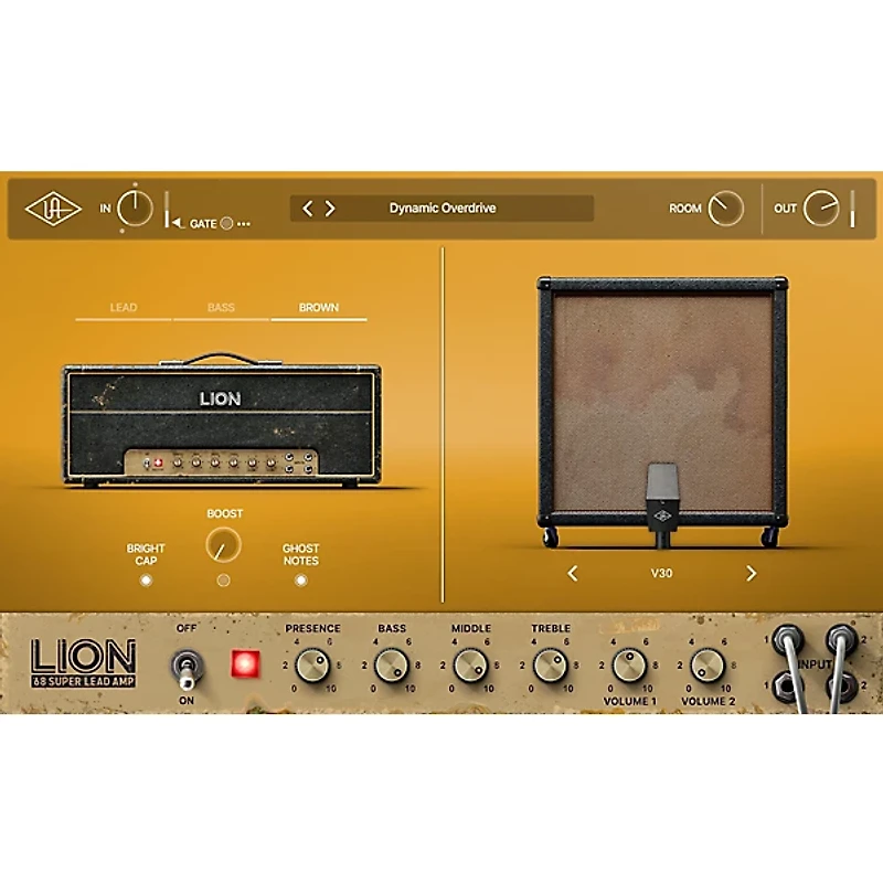 Universal Audio UAD Lion '68 Super Lead Amp Plug-in