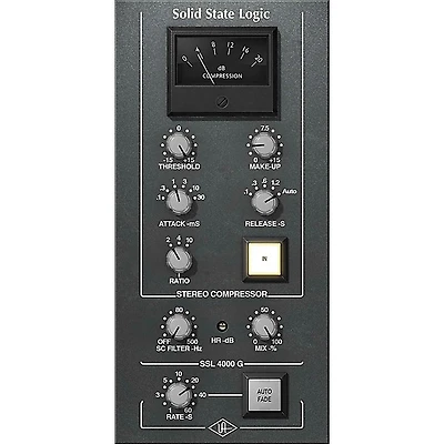 Universal Audio SSL 4000 G Bus Compressor Plug-in (Software Download)