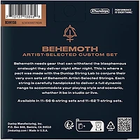 Dunlop Behemoth Artist-Selected Custom Nickel Electric Guitar Strings 11 - 56