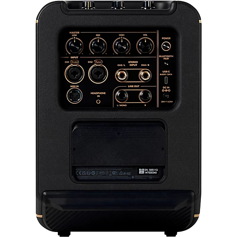 Positive Grid Spark EDGE Portable 4-Channel Smart Amp & PA Black