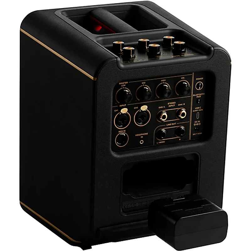 Positive Grid Spark EDGE Portable 4-Channel Smart Amp & PA Black