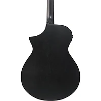 Ibanez AEWC621 Auditorium Acoustic-Electric Guitar Blackout Flat