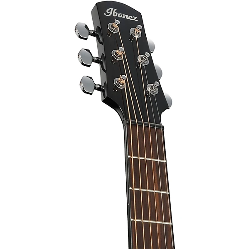 Ibanez AAM340CE Advanced Auditorium Acoustic-Electric Guitar Rustic Black