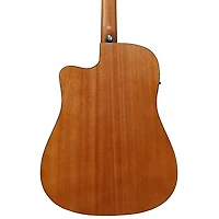 Ibanez PF50CE Dreadnought Acoustic-Electric Guitar Transparent Blue Burst