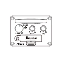 Ibanez AUP10NFMNE Nylon-String Piccolo Acoustic-Electric Guitar Transparent Blue Burst