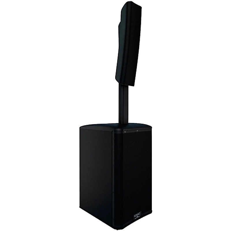 QSC KC12 Active 3-Way Column Loudspeaker - Black