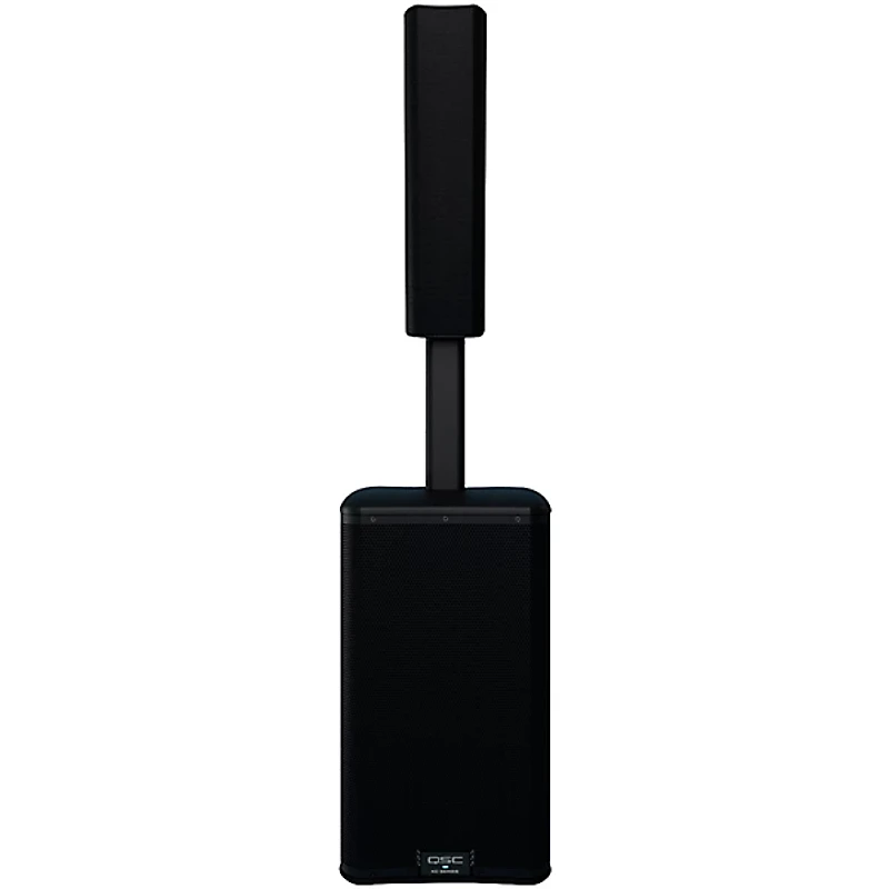 QSC KC12 Active 3-Way Column Loudspeaker - Black