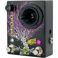 Walrus Audio Melee Wall of Noise Halloween Edition 2024 Reverb and Distortion Effects Pedal Pink