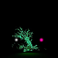 Walrus Audio Melee Wall of Noise Halloween Edition 2024 Reverb and Distortion Effects Pedal Pink