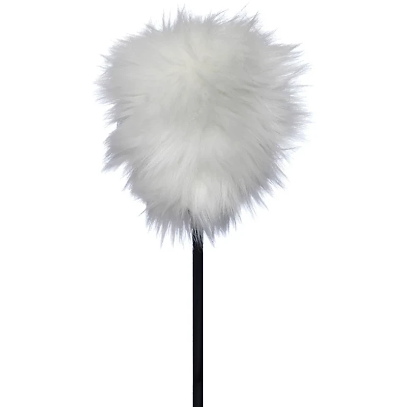 Danmar Percussion White Furry Bass Drum Beater