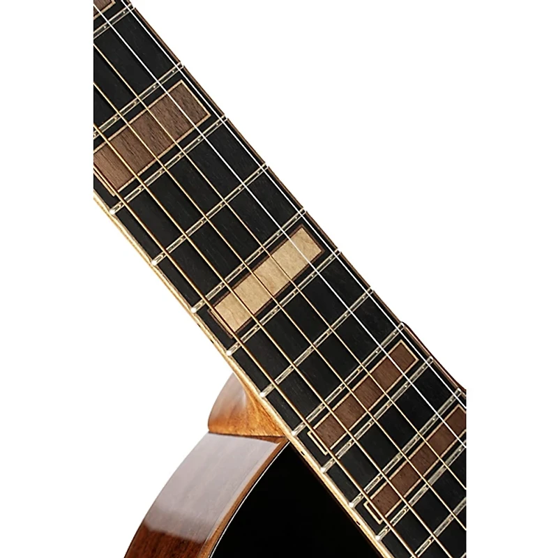 Cort Modern Masterpiece Series Concert Acoustic-Electric Guitar Transparent Black