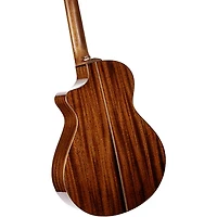 Cort Modern Masterpiece Series Concert Acoustic-Electric Guitar Transparent Black