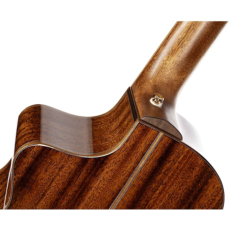 Cort Modern Masterpiece Series Concert Acoustic-Electric Guitar Transparent Black