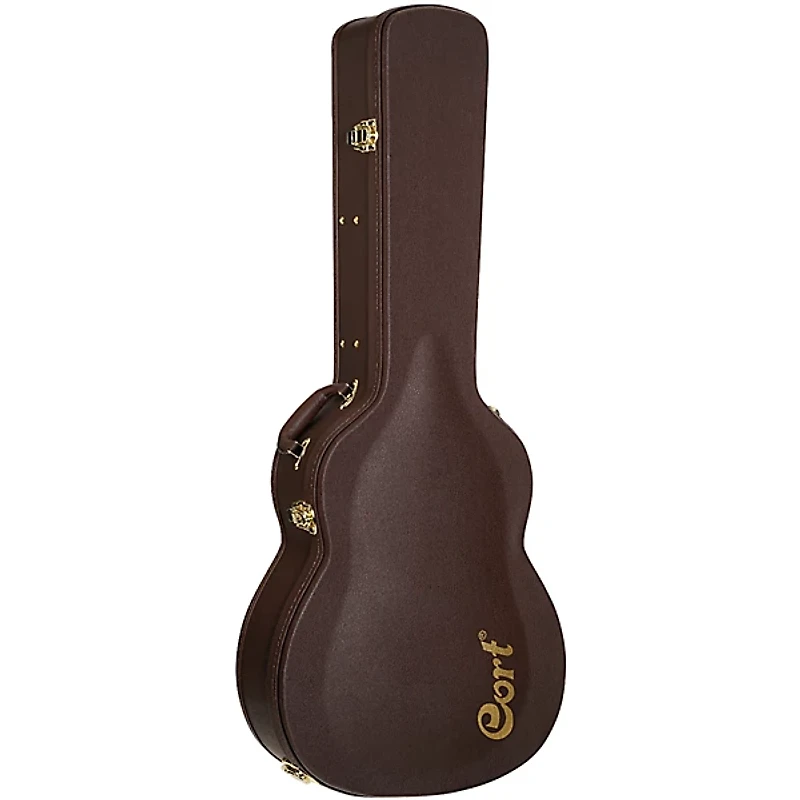 Cort Modern Masterpiece Series Concert Acoustic-Electric Guitar Transparent Black