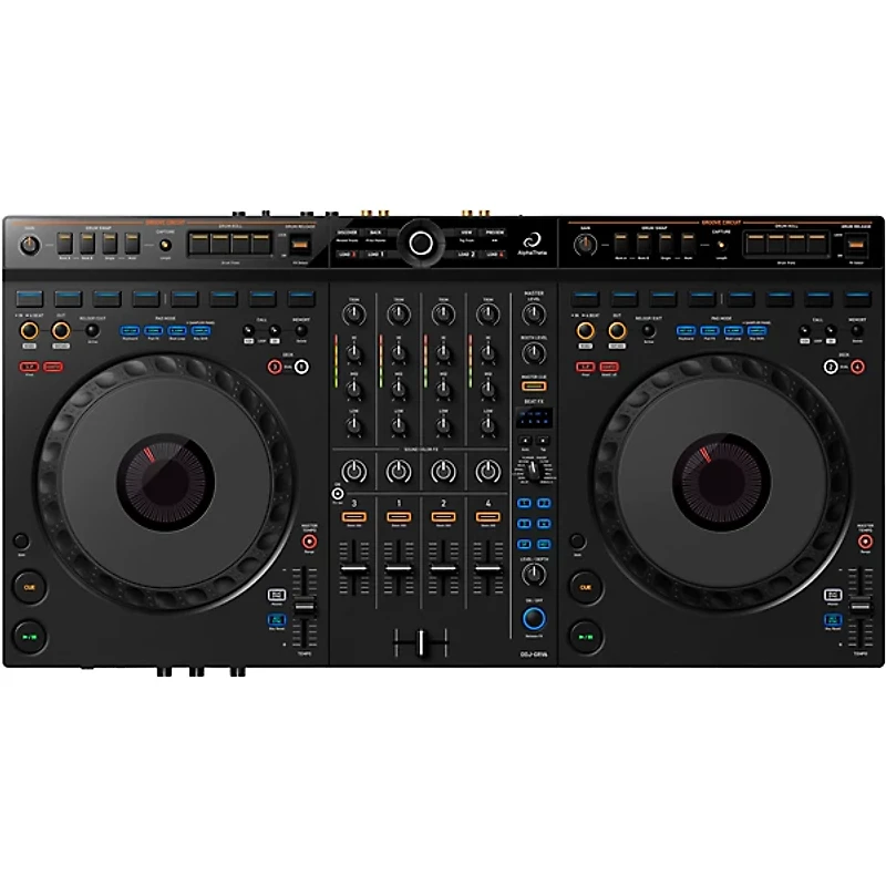 AlphaTheta DDJ-GRV6 Home DJ Bundle with Harbinger Monitors and Tascam Headphones