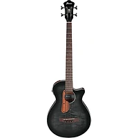 Ibanez AEGB25E Grand Concert Acoustic-Electric Bass Guitar Transparent Black Sunburst