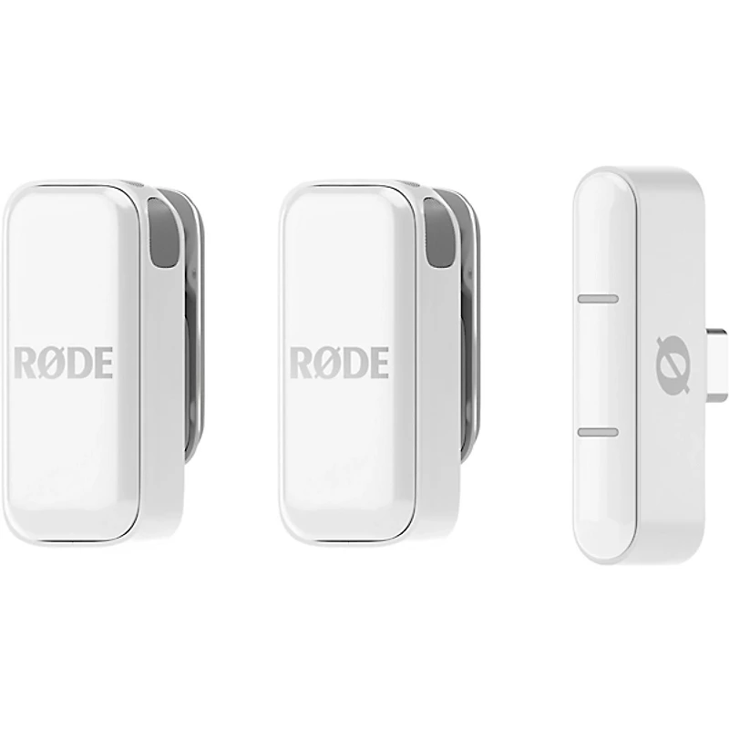 RODE Wireless Micro Microphone System - USB-C, White