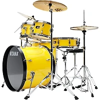TAMA Imperialstar 5-Piece Complete Drum Set With 22" Bass Drum Electric Yellow
