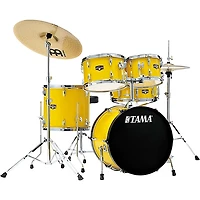 TAMA Imperialstar 5-Piece Complete Drum Set With 18" Bass Drum Electric Yellow