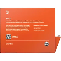 D'Addario Woodwinds Rico Bb Clarinet Reeds, 25-Pack in dispenser box