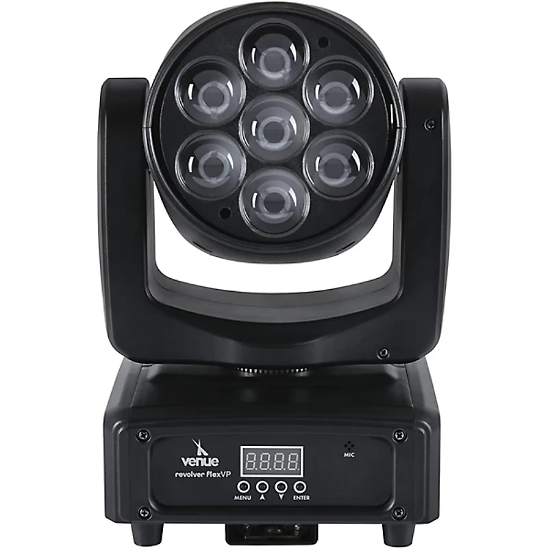 Venue Revolver Flex VP Zooming RGBW Moving Head Spot and Wash Light with VenuLink Port