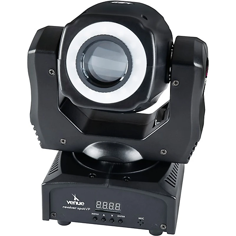 Venue Revolver Spot VP Moving Head Spotlight With Gobos LED Ring and VenueLink Port