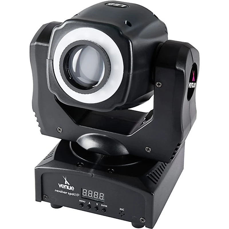 Venue Revolver Spot VP Moving Head Spotlight With Gobos LED Ring and VenueLink Port