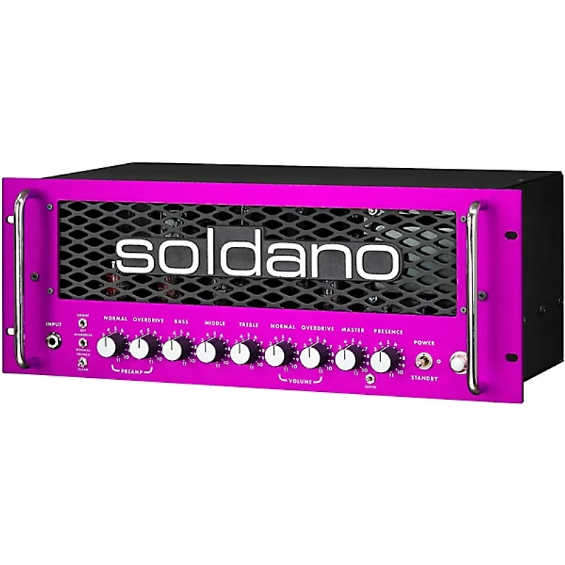 Soldano SLO-100R 100W Rackmount Tube Guitar Amp Head
