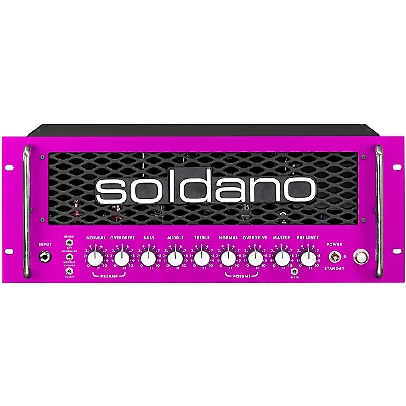 Soldano SLO-100R 100W Rackmount Tube Guitar Amp Head