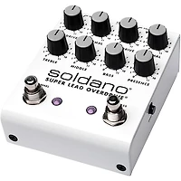 Soldano SLO Plus Dual-Channel Super Lead Overdrive Effects Pedal White