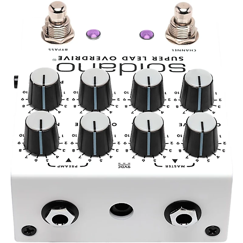 Soldano SLO Plus Dual-Channel Super Lead Overdrive Effects Pedal White