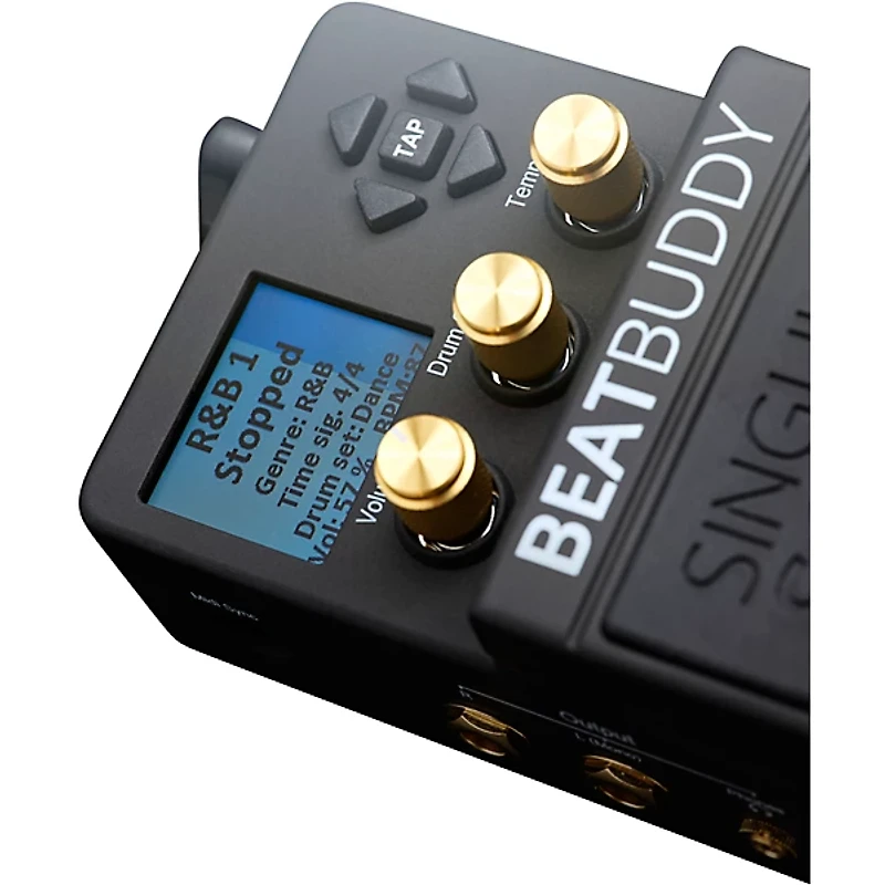 Singular Sound BeatBuddy 10th Anniversary Limited-Edition Footpedal Drum Machine - Black