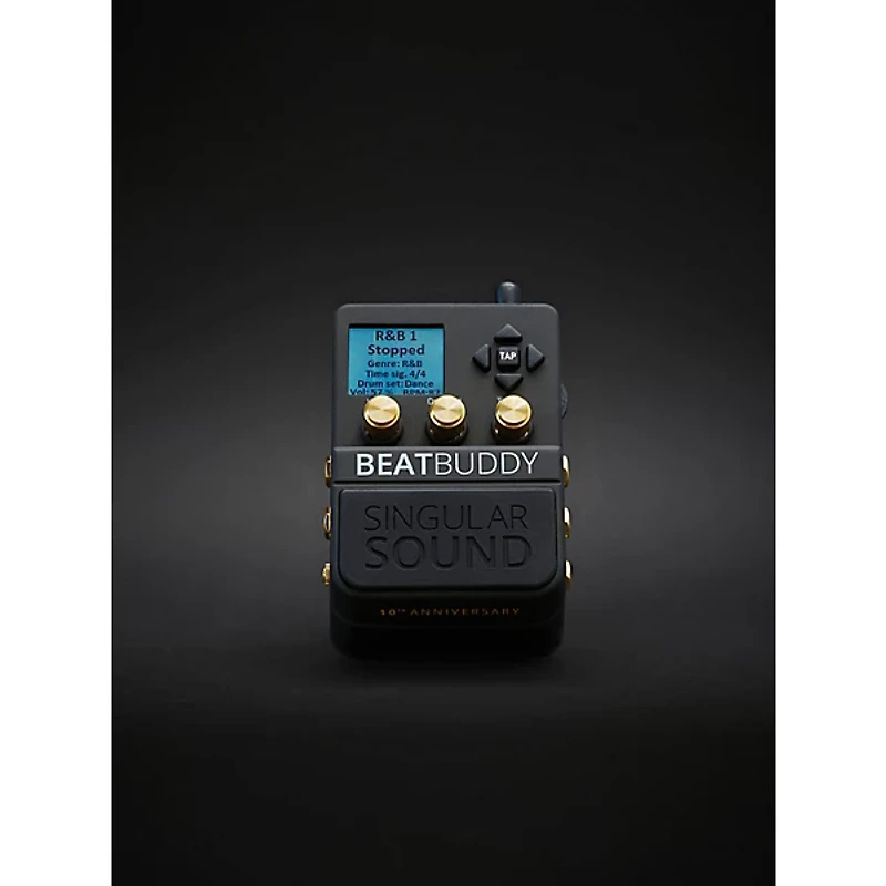 Singular Sound BeatBuddy 10th Anniversary Limited-Edition Footpedal Drum Machine - Black