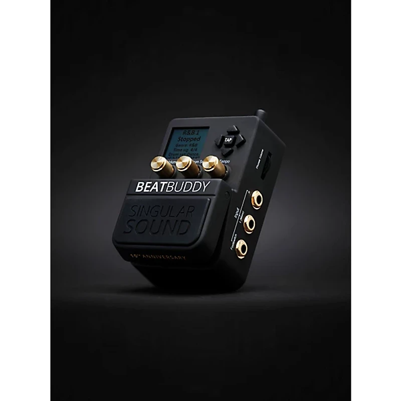 Singular Sound BeatBuddy 10th Anniversary Limited-Edition Footpedal Drum Machine - Black