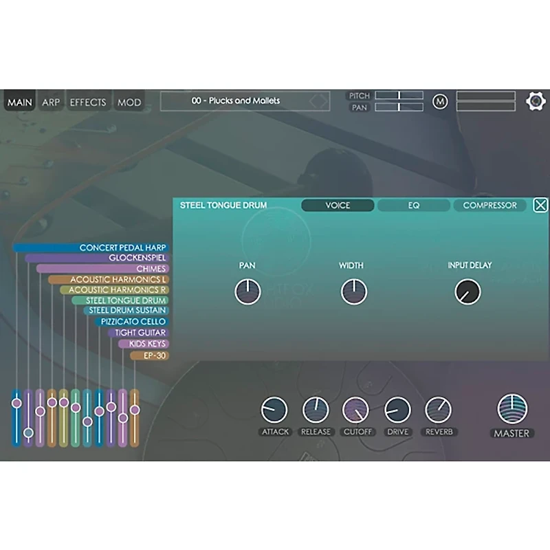 Nightfox Audio Plucks and Mallets
