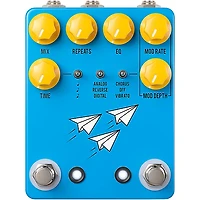 JHS Pedals Flight Delay Reverse Analog Digital Chorus Vibrato Effects Pedal