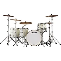 Yamaha Phoenix Hybrid 4-Piece Shell Pack With 20" Bass Drum Polar White