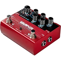 Wampler Catacombs Reverb and Delay Effects Pedal Red