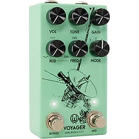 Walrus Audio Voyager Pre-Amp/Overdrive MKII Effects Pedal Seafoam
