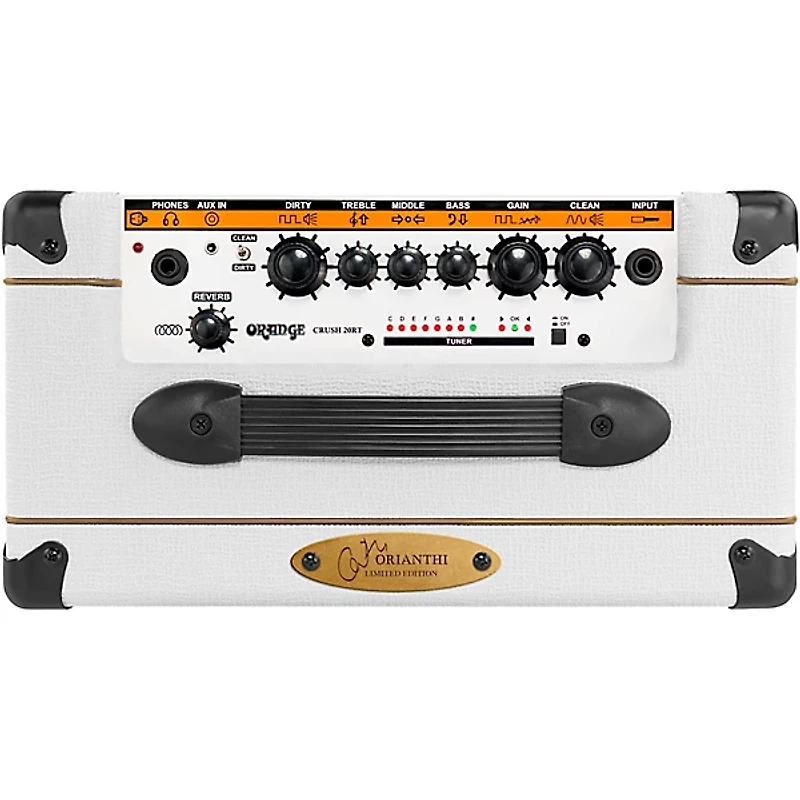 Orange Amplifiers Crush 20RT Orianthi Limited-Edition 20W 1x8 Guitar Combo Amp White