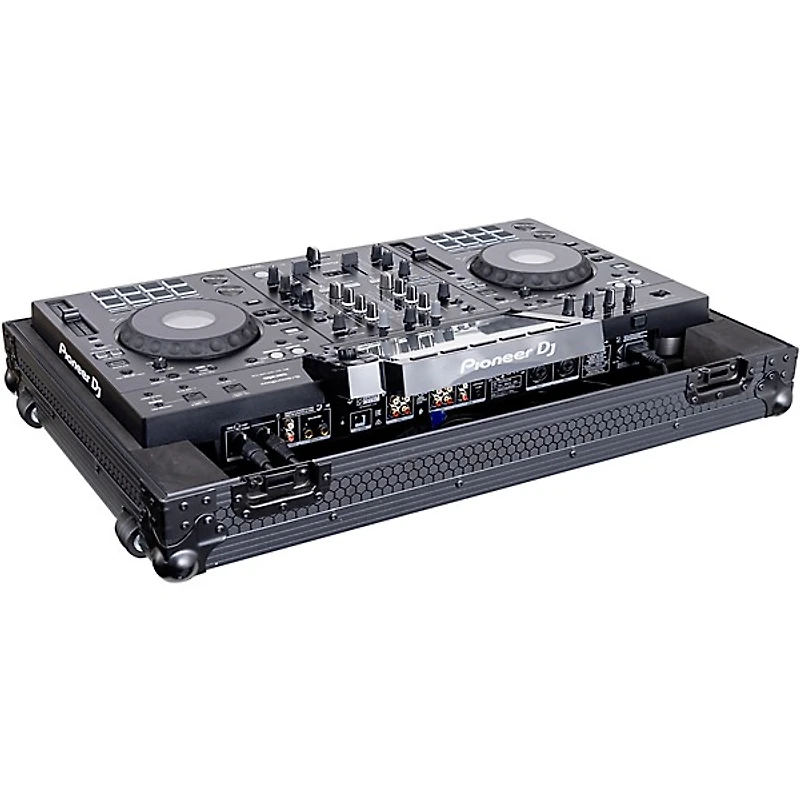 Headliner Pitch Black Low Profile Flight Case for XDJ-RX3 with Wheels