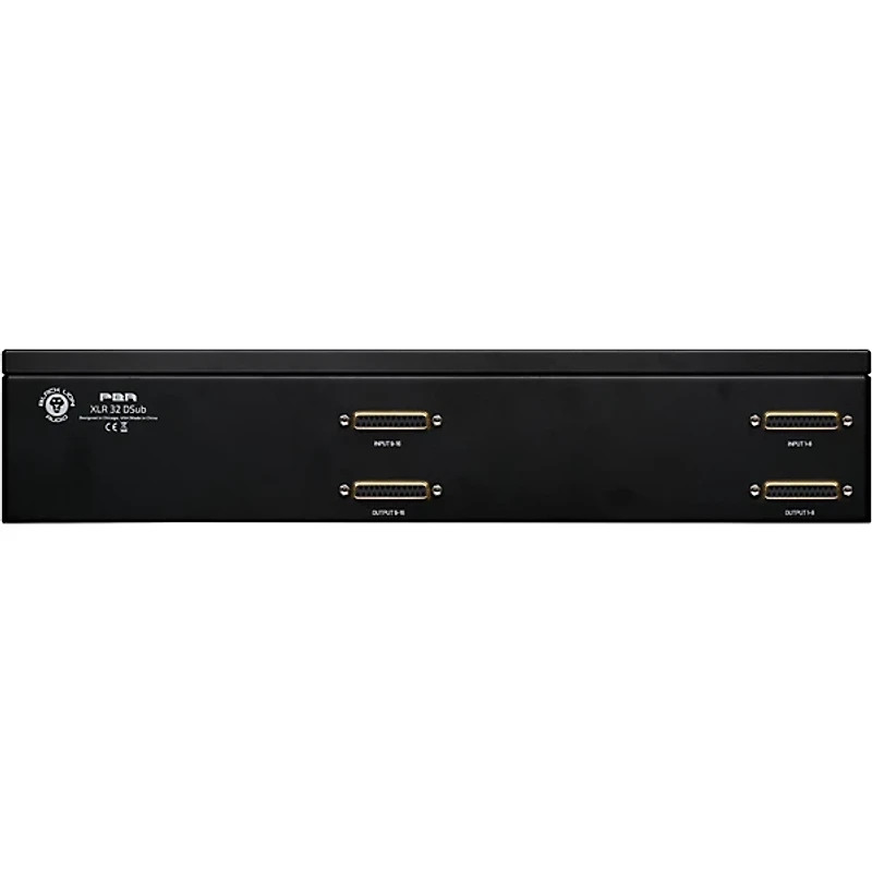 Black Lion Audio PBR XLR 32 D-Sub Patchbay